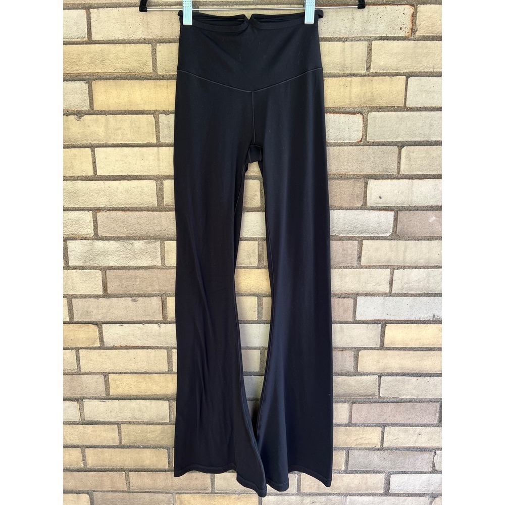 OFFLINE by Aerie Real Me Xtra Flare Leggings Black Hi-Rise Small